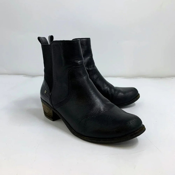 Ugg Australia Women's Keller Croc Leather Ankle Slip On Chelsea Boot Size 7/38‎ - Picture 2 of 16
